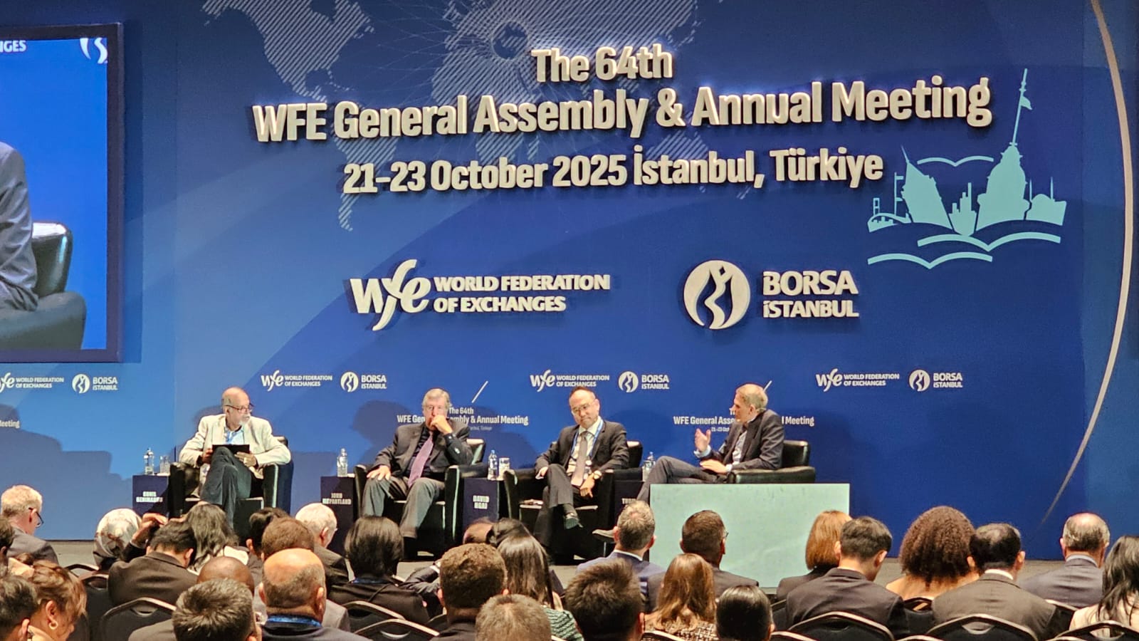Leaders from global Stock Exchanges gather at the 64th World Federation of Exchanges Annual meeting, hosted by Borsa Istanbul, to discuss key industry developments.