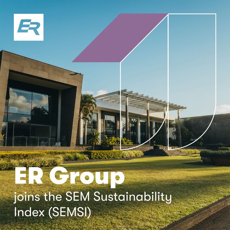 ER Group joined the SEM Sustainability Index (SEMSI) adding MUR 10+ Billion to SEMSI's market capitalization
